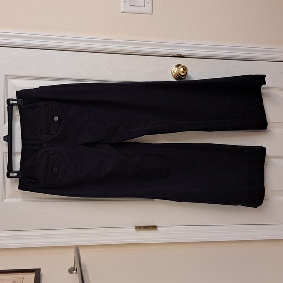 LOFT Brushed Cotton Black Stretch Jean Trousers - Picture 4 of 11